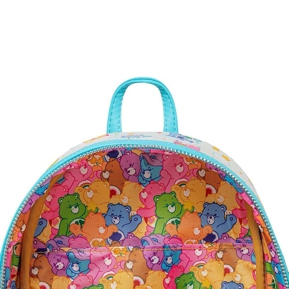 Loungefly Exclusive Care Bears Rainbow Mini Backpack - Picture 2 of 8